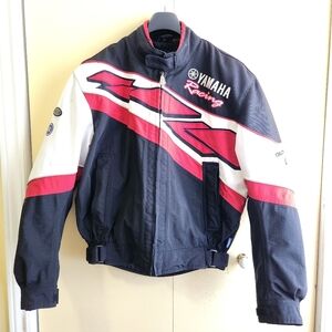 Yamaha Deltabox II Exup Factory Racing Motorcycle Jacket Mens Medium